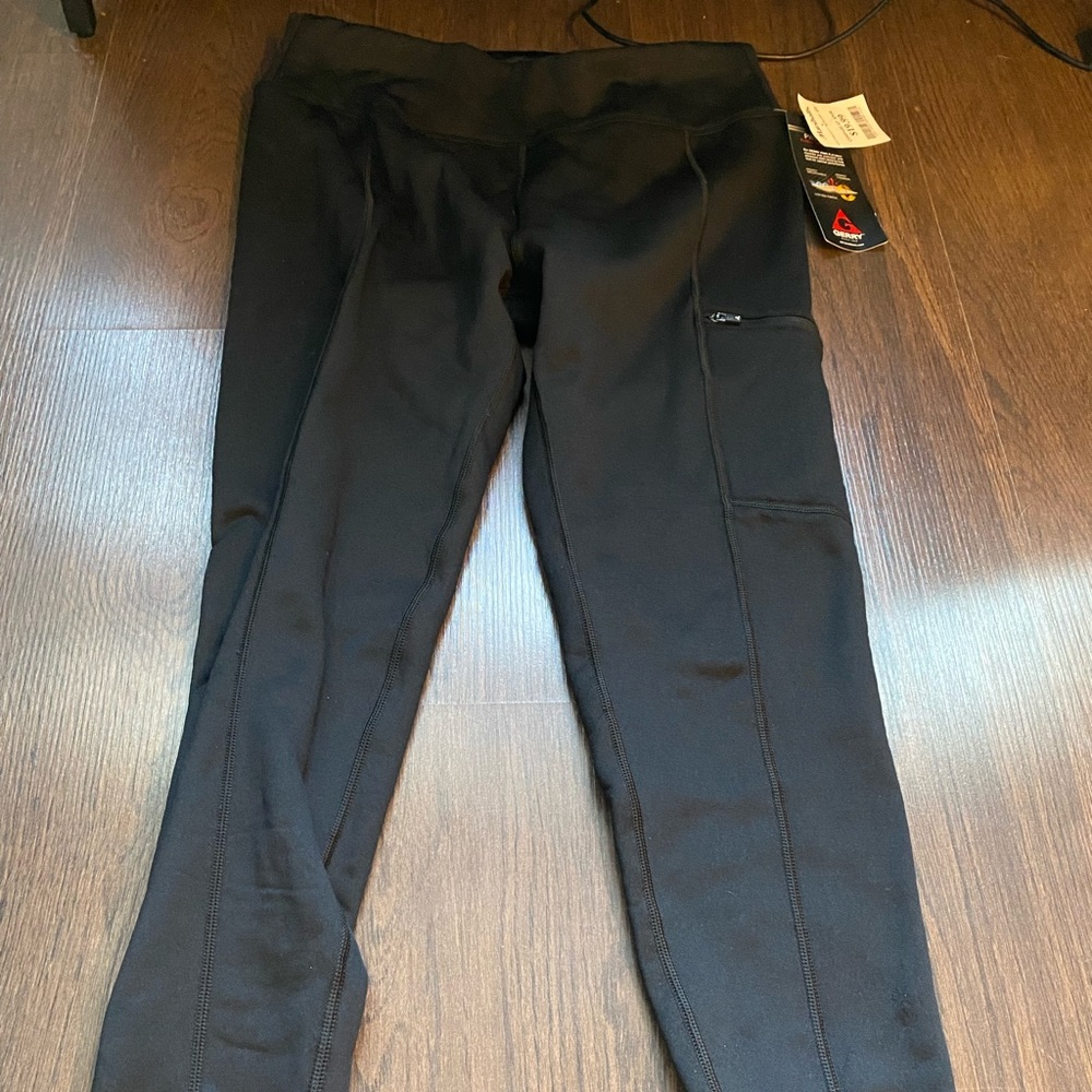 NWT fleece lighted leggings